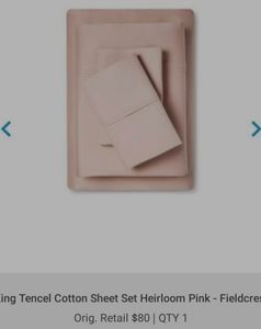 Fieldcrest - Tencel Cotton Silky Soft (King, Pink)